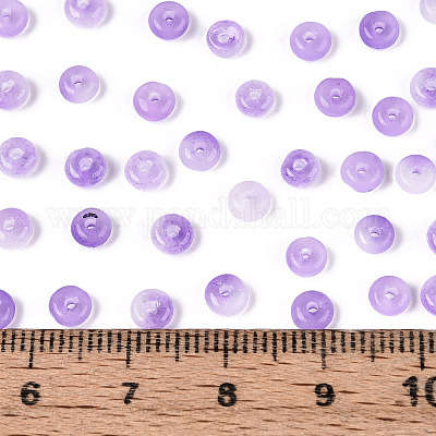 Выпечка краска стеклянные бусины&nbsp;GLAA-T023-43F-1