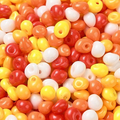 6/0 стеклянный бисер непрозрачной краски для выпечки&nbsp;X1-SEED-M012-02A-30-1