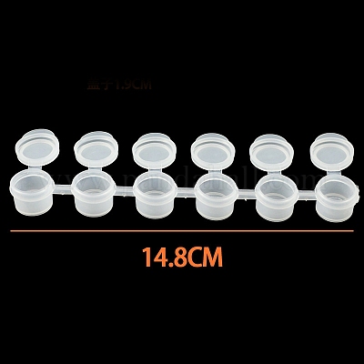 Пластиковые краски горшки полоски&nbsp;PW-WGDFE30-01-1