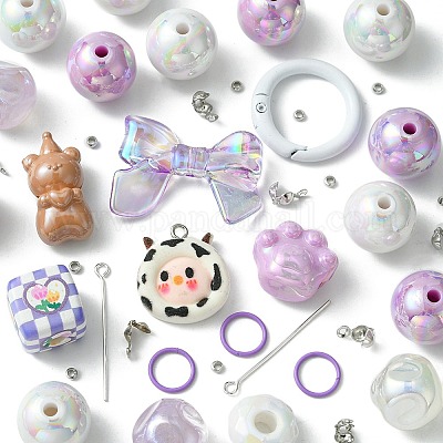 Набор для изготовления цветного брелока Cany своими руками&nbsp;DIY-FS0005-33-1