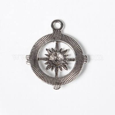 Сплавочные подвески тибетского стиля TIBEP-12683-S-LF-1