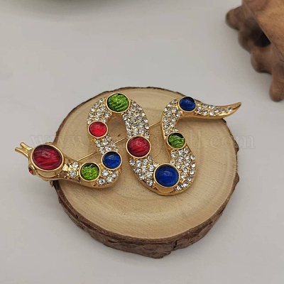 Булавки со стразами&nbsp;LS-JEWB-I042-04KCG-1