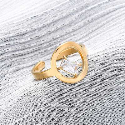 Регулируемые манжеты из нержавеющей стали 304 для женщин&nbsp;LS-RJEW-B126-06G-02-1