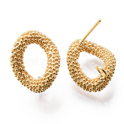 Латунные серьги&nbsp;X-KK-R116-012-NF-1