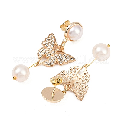 3 пара 3-х стилевых комплектов сережек из латуни EJEW-JE06461-1