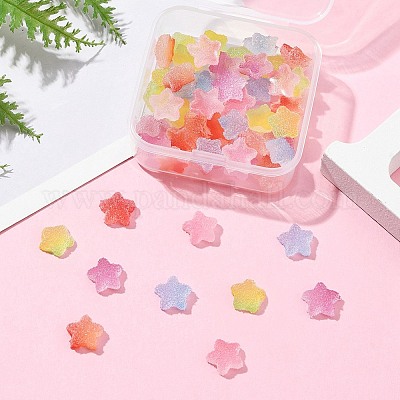 Кабошоны из непрозрачной смолы RESI-FS0001-57-1