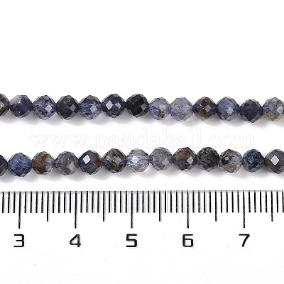 Природные иолит нитей бисера&nbsp;LS-G-G139-A11-03-1