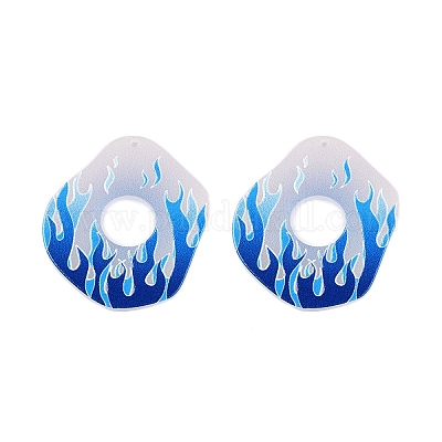 Печатные акриловые подвески&nbsp;OACR-T028-08C-1