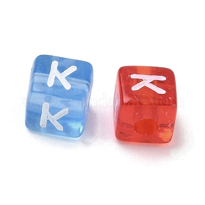 Прозрачные акриловые бусины&nbsp;MACR-K365-07K-1