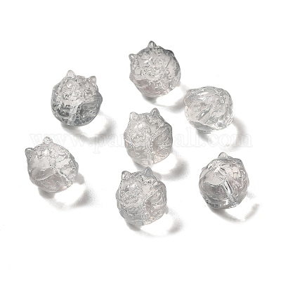 Прозрачные стеклянные бусины&nbsp;GLAA-D025-05B-1