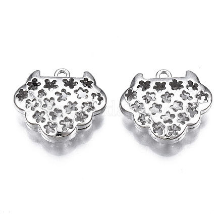 Латунные подвески KK-S356-383P-NF-1