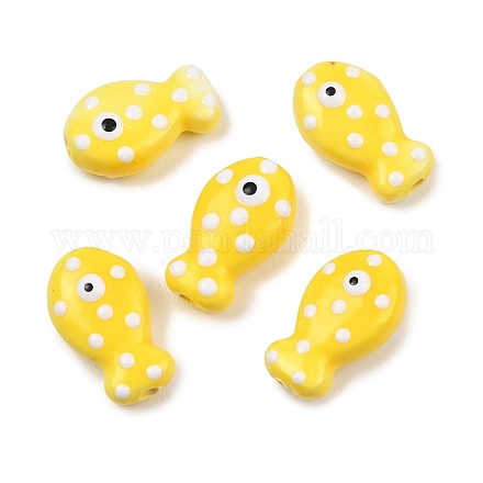 Фарфоровые бусины ручной работы PORC-B009-03J-1