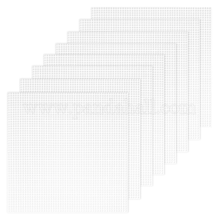 Пластиковые листы холста сетки&nbsp;AJEW-WH0413-62B-1