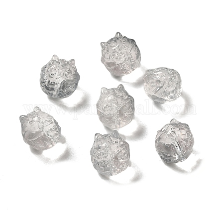 Прозрачные стеклянные бусины&nbsp;GLAA-D025-05B-1