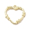 Alloy Pendants, Hollow, Heart, Light Gold, 23.5x24.5x3mm, Hole: 2.1mm