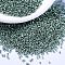 MIYUKI Delica Beads, Cylinder, Japanese Seed Beads, 11/0, (DB1846) Duracoat Galvanized Sea Foam, 1.3x1.6mm, Hole: 0.8mm, about 10000pcs/bag, 50g/bag