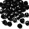 K9 Glass, Imitation Austrian Crystal Beads, Grade AAA, Faceted, Polygon, Black, 8mm, Hole: 0.9~1mm
