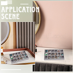 18 прямоугольная деревянная сетка&nbsp;AJEW-WH20054-062H-02