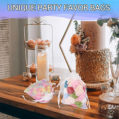 50 шт. мешочки из органзы для хранения ювелирных изделий&nbsp;OP-TA0001-16E