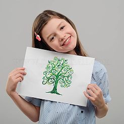 Самоклеящийся трафарет для шелкографии DIY-WH0337-019