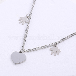 Минималистичные браслеты с подвесками из нержавеющей стали&nbsp;UF7886