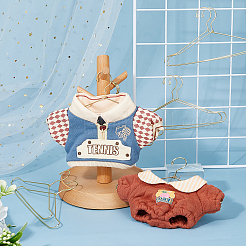 20 шт. мини-вешалка для одежды из железа&nbsp;AJEW-FH0004-81A