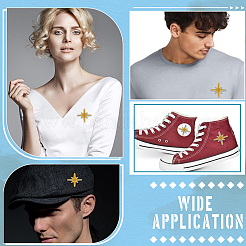 80 шт. Компьютеризированная вышивка ткань утюгом / пришить патчи&nbsp;DIY-HY0003-08B