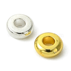3 цвет латунных плоских круглых бусин-прокладок&nbsp;KK-FS0001-36