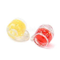 Светящиеся прозрачные шарики из смолы&nbsp;RESI-B039-15