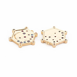 Латунные микро проложить кубического циркония подвески&nbsp;KK-S364-271D