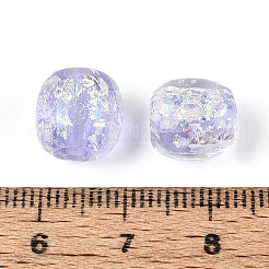 Нити из фольгированных бусин лэмпворк ручной работы&nbsp;FOIL-T008-01C