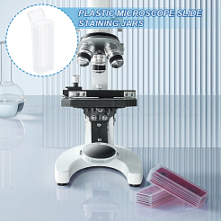 Пластиковые банки для окрашивания предметных стекол&nbsp;CON-WH0089-162