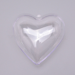 Открывающиеся прозрачные пластиковые подвески&nbsp;KY-WH0022-17D