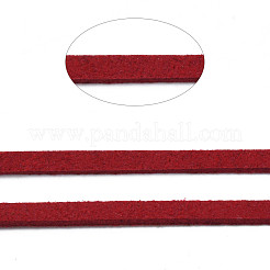 Экологичный шнур из искусственной замши&nbsp;LW-R007-3.0mm-1049