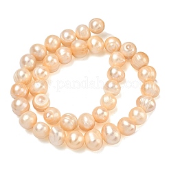 Нити из натурального культивированного пресноводного жемчуга&nbsp;PEAR-L034-12E