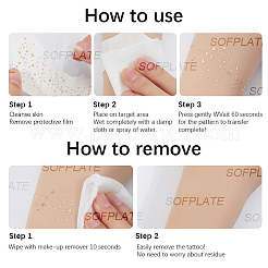 10 шт. переводные наклейки&nbsp;DIY-SP0003-65A-03