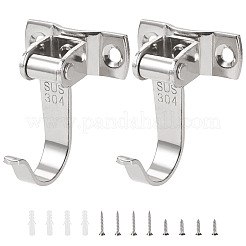2 комплект крючков-вешалок из нержавеющей стали&nbsp;STAS-HP0001-01B