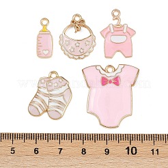 10шт 5 стиля подвески из сплава с эмалью&nbsp;ENAM-FP0002-92