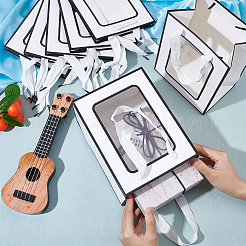 Прямоугольные бумажные подарочные пакеты&nbsp;LS-ABAG-WH0048-09D