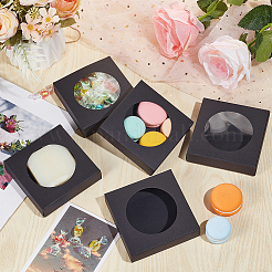 Подарочные коробки для хранения кубической крафт-бумаги&nbsp;CON-WH0095-101C-02