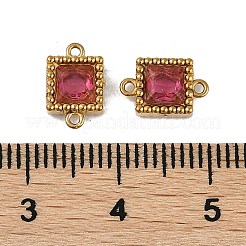 Ионное покрытие (ip) 304 нержавеющая сталь кубический цирконий квадратные звенья соединительные подвески&nbsp;X-STAS-K256-24G