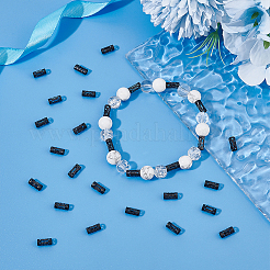 40 шт. полые бусины из нержавеющей стали 304&nbsp;STAS-UN0060-15