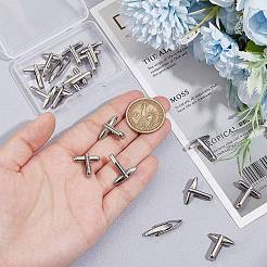 18 шт. 3 стиля запонок из нержавеющей стали 304 для мужчин&nbsp;FIND-AR0004-89