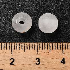 Матовые прозрачные акриловые бусины&nbsp;OACR-F013-13L