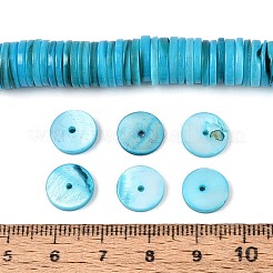 Нити бусин из натуральных пресноводных ракушек&nbsp;SHEL-N037-03A-03