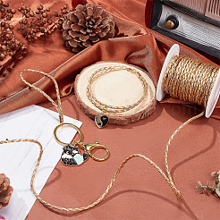 10 ярд плетеных шнуров из искусственной кожи&nbsp;LC-AR0001-03B