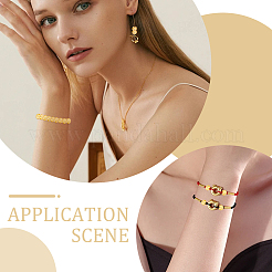 80шт 4 стиля латунные бусины&nbsp;KK-LP0001-64