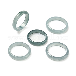 Кольца на палец из натурального жадеита&nbsp;RJEW-Z127-01