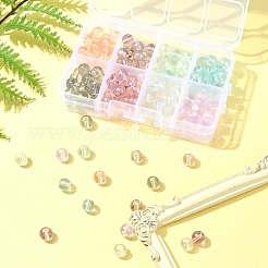 8 цвет стеклянных бусин&nbsp;GLAA-FS0001-86