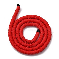 Полимерной глины ручной работы бисер нитей&nbsp;CLAY-R089-4mm-Q045